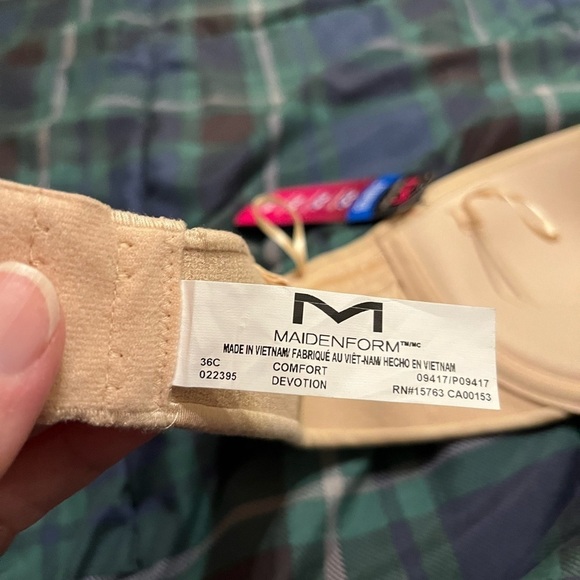 NWT Maidenform Womens Custom Lift Strapless Underwire Bra 36C - Picture 4 of 7